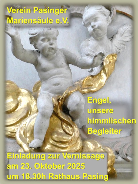 Einladung zur Vernissage am 23. Oktober 2025 um 18:30 Uhr im Rathaus Pasing